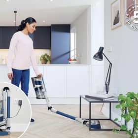 The PowerPro has a clever flexible head to help you get under furniture