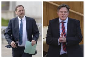 Douglas Lumsden MSP and Stephen Kerr MSP