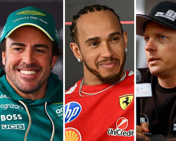Three of the wealthiest F1 drivers in history.