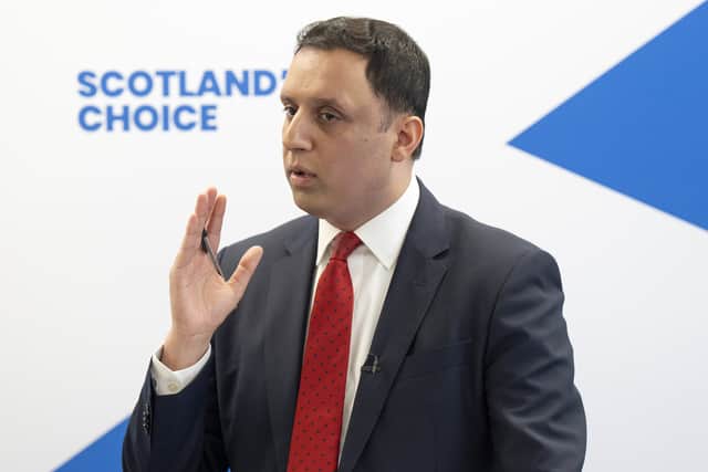 Scottish Labour leader Anas Sarwar