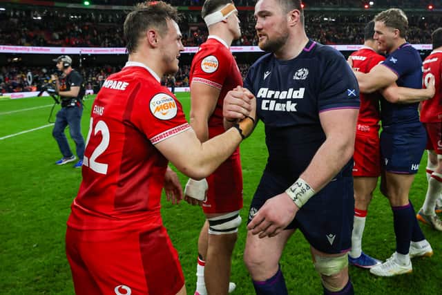 Zander Fagerson has started Scotland's first three Six Nations games this year but will be on the bench against France.