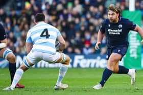 Scotland's D'arcy Rae, right, impressed Gregor Townsend with his performances in the autumn, including the game against Argentina.