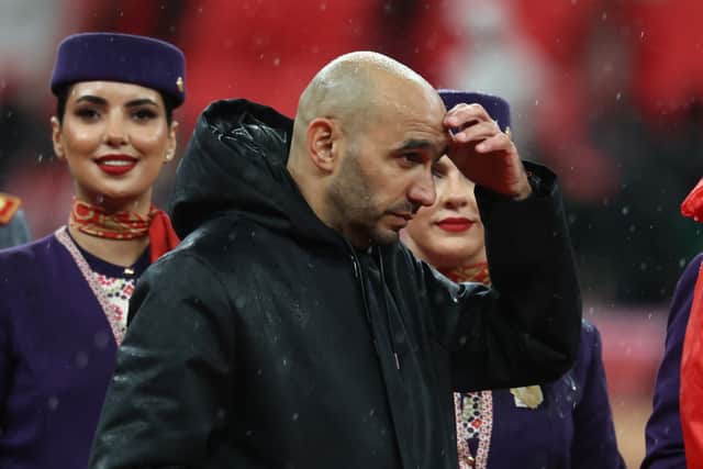 Regragui has quit his role as head coach of Morocco.