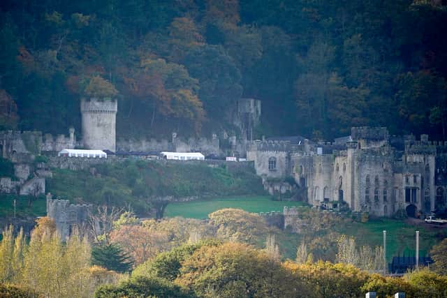 Gwrych Castle will also feature in the television series.