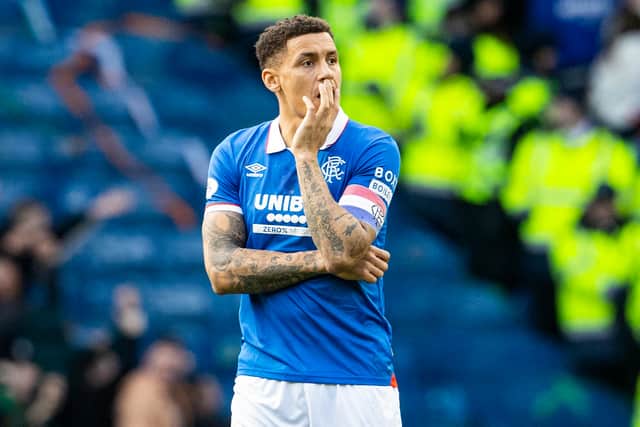 Tavernier is left to replace on his missed penalty against Celtic.