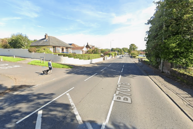 London Road at its junction with Dunure Drive
