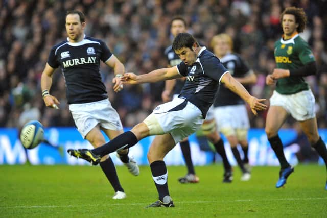 Hugo Southwell was capped 59 times by Scotland.