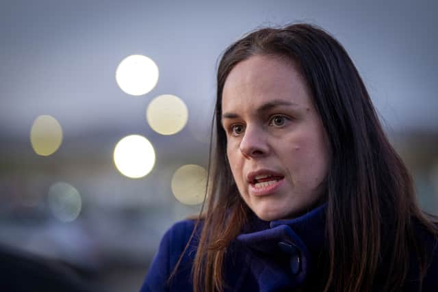 SNP deputy first minister Kate Forbes