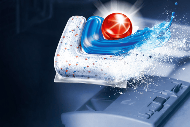 Finish tablet technology is designed to release the right detergent at the right stages in the wash