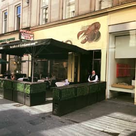 Glasgow’s Rogano restaurant.