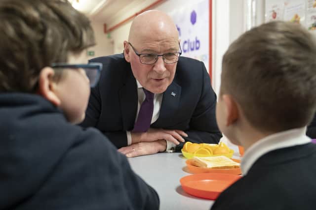 John Swinney's wraparound childcare system will likely include breakfast clubs and childminding