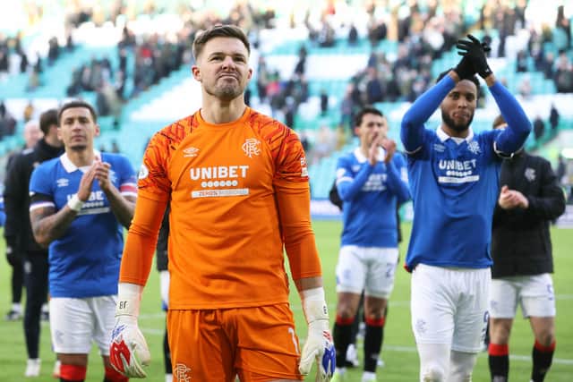 Goalkeeper Jack Butland has become an integral part of this Rangers team.
