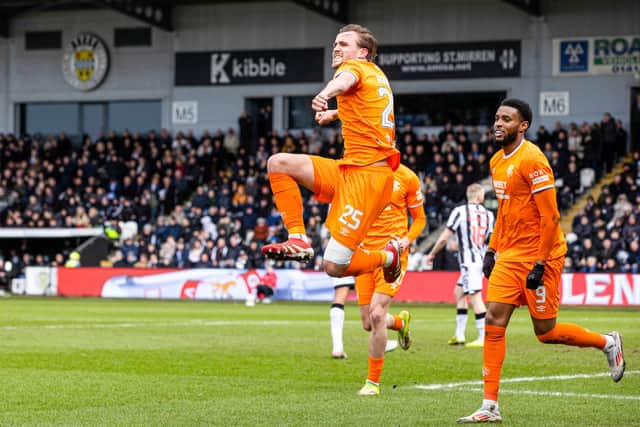 Tuur Rommens opened the scoring for Rangers at St Mirren.