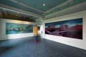 Installation view of Marianne Greated's exhibition This Island Earth