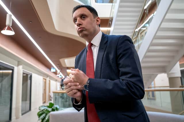 Scottish Labour leader Anas Sarwar