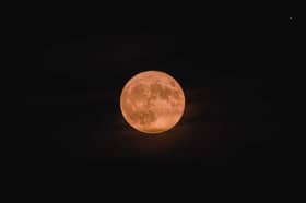 April's full moon is known as the Pink Moon.