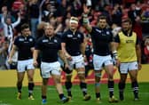 Scotland centurion Sean Lamont (second from right) is the new Director of Rugby at Firstpoint USA (Pic: Getty)