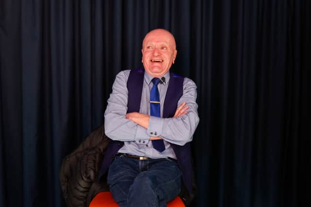 Andy Burke, from Springburn, is one of the participants in the "Old Ones are the Best" programme.
