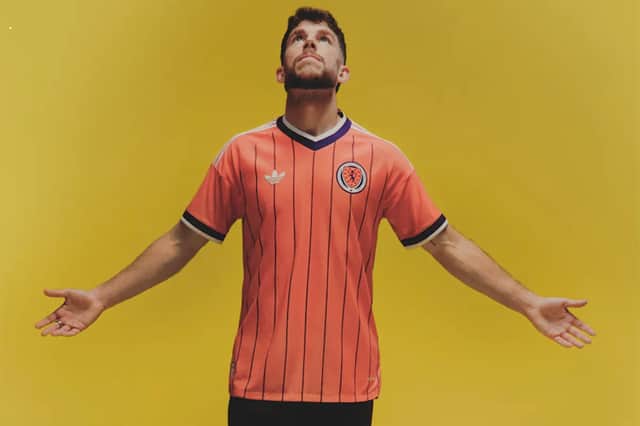 The new Scotland away strip.