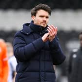 Rangers head coach Danny Rohl applauds at full time after the 1-0 win over St Mirren. (Photo by Rob Casey / SNS Group)
