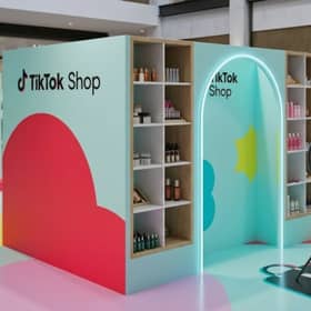 TikTok Shop's Spring Sale Pop-up is coming to one of the UK's best loved shopping centres - and bringing with it discounts of up to 70% off viral beauty, fashion, homeware and tech products. Photo by TikTok/Ready 10 PR.