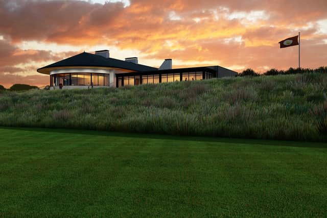 An artist’s impression of the new Dunbar clubhouse, which is set to open in October