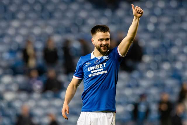 Nico Raskin netted in Rangers' 4-1 win over Aberdeen.