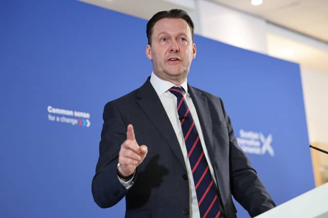 Scottish Conservative leader Russell Findlay