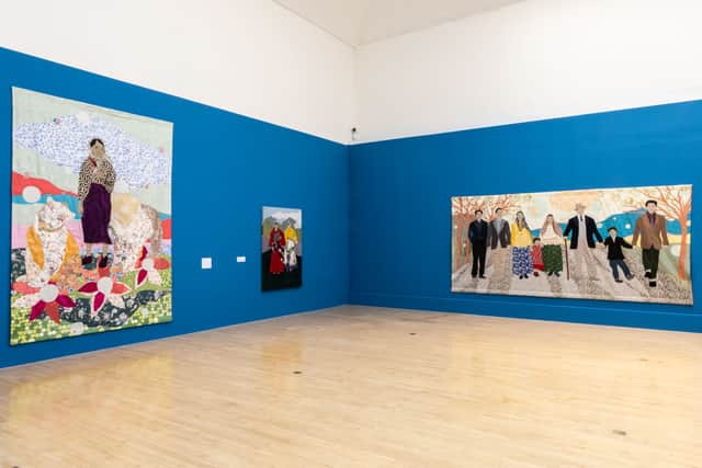 Work by Małgorzata Mirga-Tas at Talbot Rice