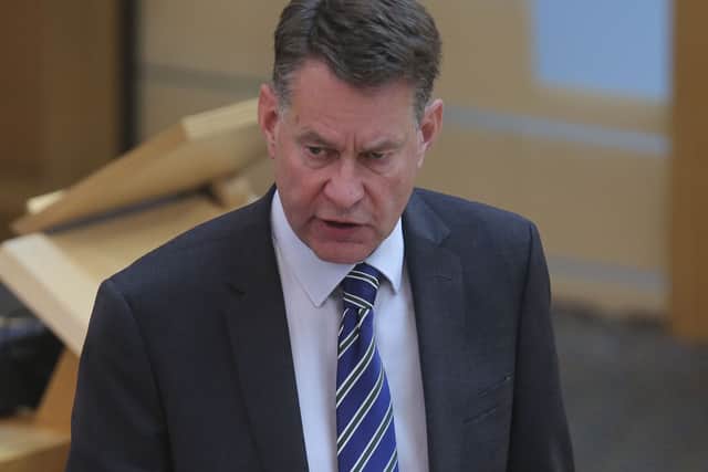 Conservative MSP Murdo Fraser, pictured in the Scottish Parliament