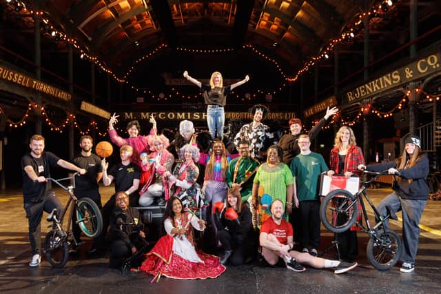 Members of community groups which will benefit from the Glasgow 2026 Festival Fund.