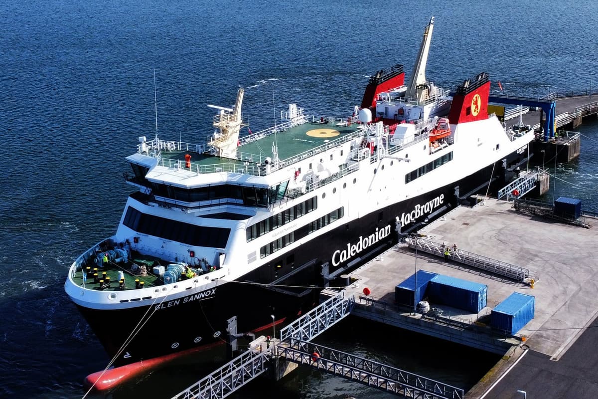 Calmac Ferry First Class CalMac facing 'unprecedented' ferry crisis with eight major vessels out ...