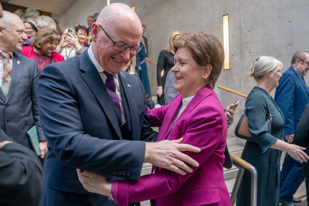 John Swinney says he remains friends with Nicola Sturgeon despite election ...