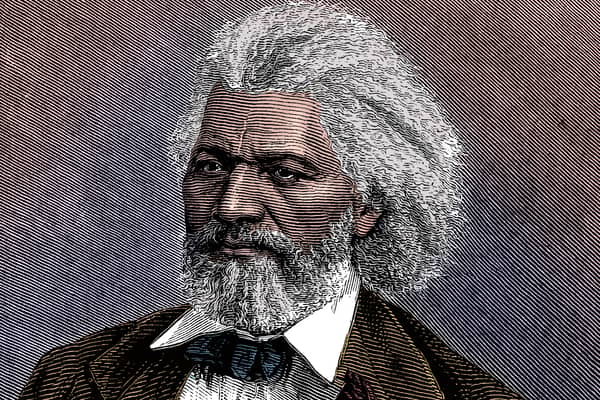 Frederick Douglass (1817-1895), American diplomat, abolitionist and writer 
