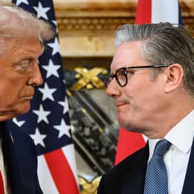 Donald Trump and Keir Starmer
