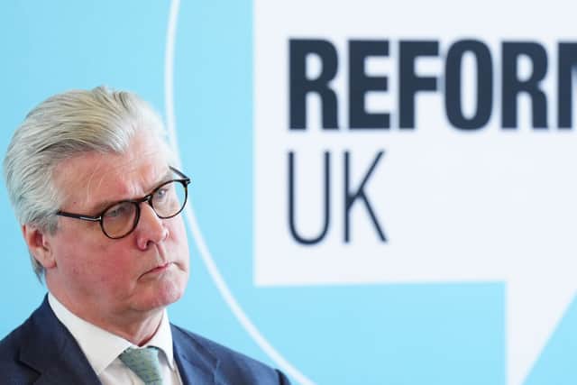 Malcolm Offord is Reform UK’s Scottish leader