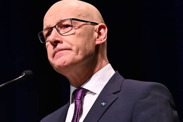First Minister John Swinney