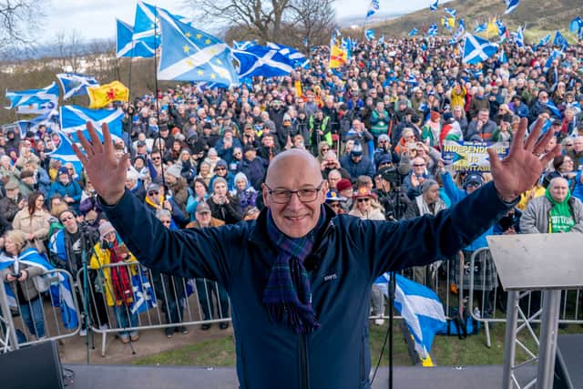John Swinney has proposed draft legislation for another independence referendum