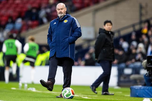 Scotland head coach Steve Clarke admits that his team need to improve in the final third.