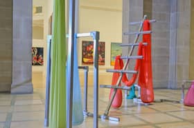 Installation view of work by Isabelle Westlake at New Contemporaries 2026 at the Royal Scottish Academy in Edinburgh