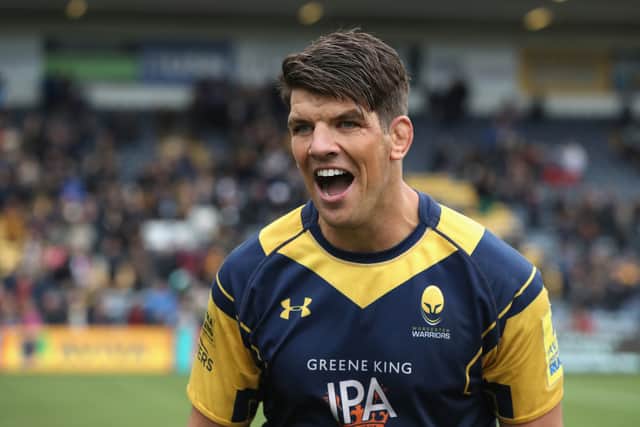 Donncha O'Callaghan, the former Munster, Worcester Warriors and Ireland lock.