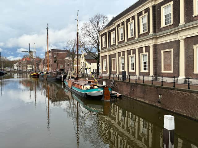 The Nieuwehaven Canal in Schiedam.