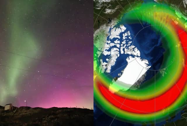 The Met Office says the northern lights could be visible from parts of the UK this week.