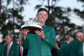 Rory McIlroy with the Masters trophy and Green Jacket after completing his career Grand Slam in 2025.