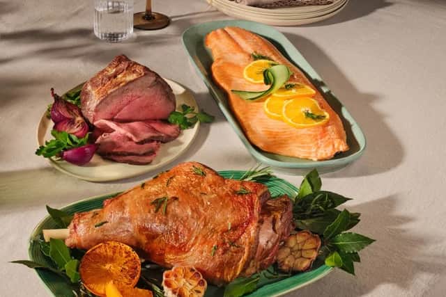 The Sainsbury's website lets you build a roast dinner, and then it gets delivered to your door