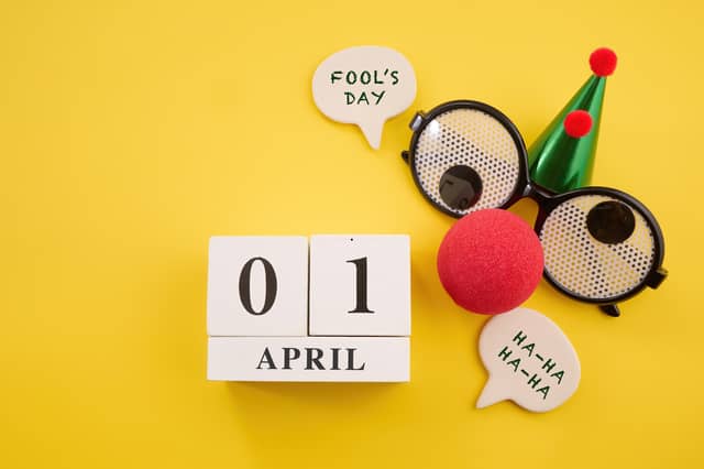 April Fools' Day falls on April 1 each year.