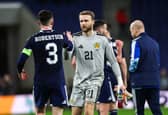 Falkirk goalkeeper Scott Bain impressed for Scotland during his 45 minute appearance against Ivory Coast on Tuesday night
