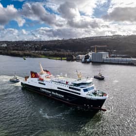 The long-delayed, over-budget and still-troubled Glen Sannox ferry has become emblematic of the state of Scotland's ferries (Picture: Jeff J Mitchell)