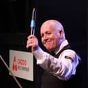 John Higgins is in quarter-final action today.