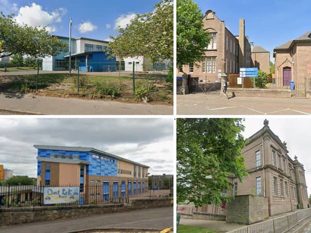 Four of Dundee's top performing primary schools.